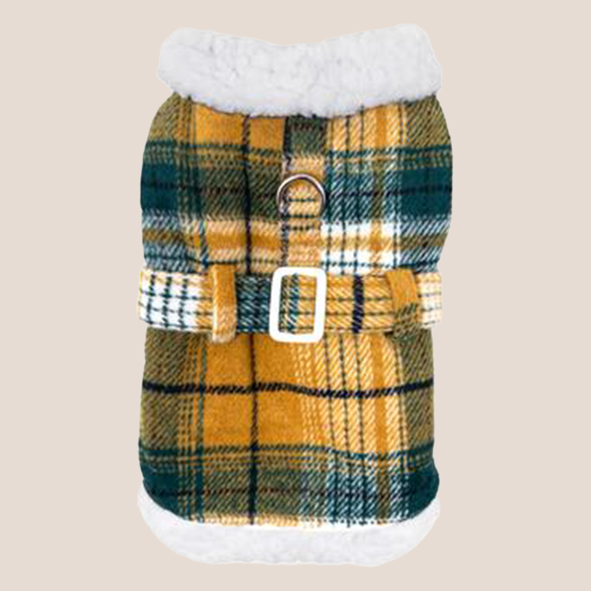 Plaid Luxury Sherpa Lined - Coat
