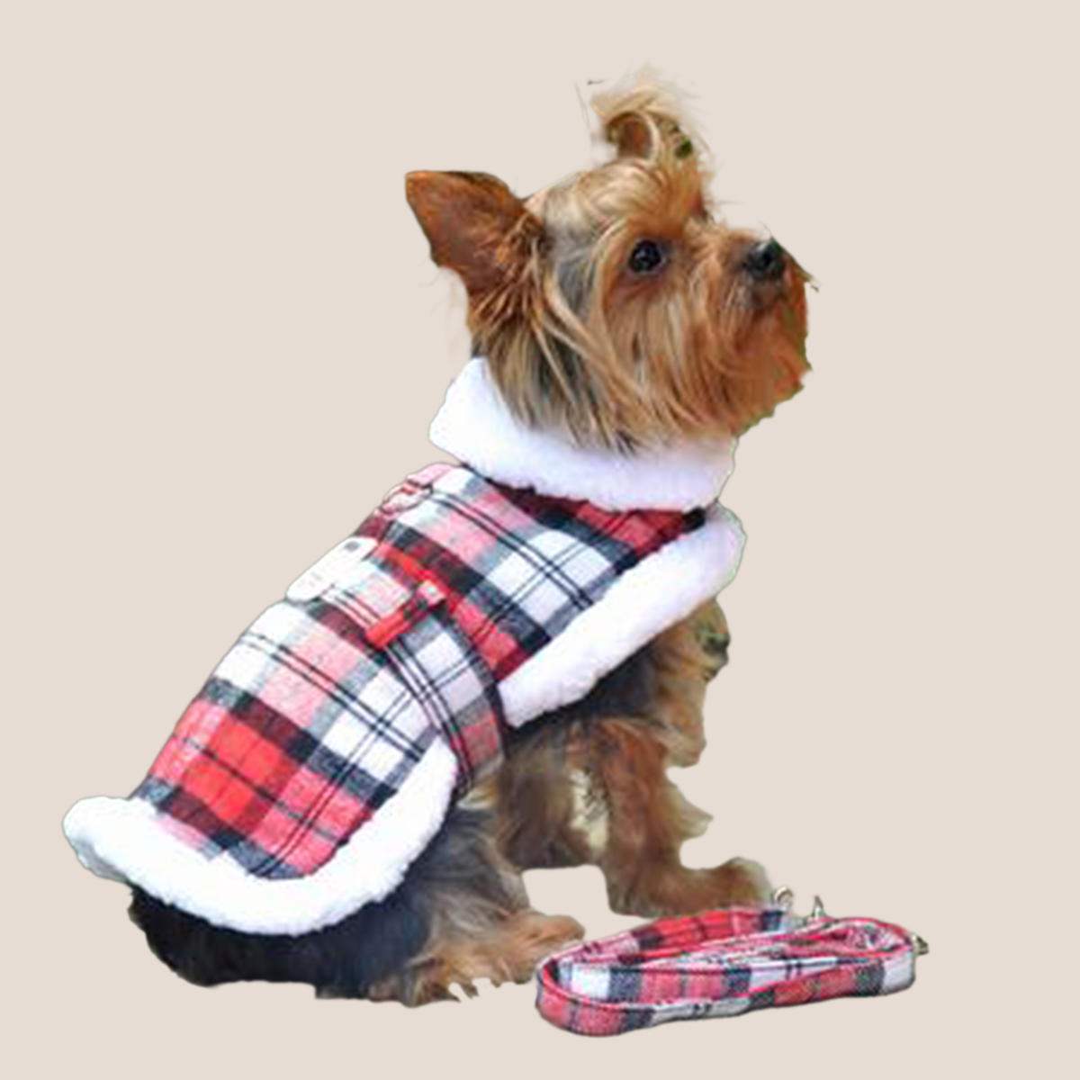 Plaid Luxury Sherpa Lined - Coat