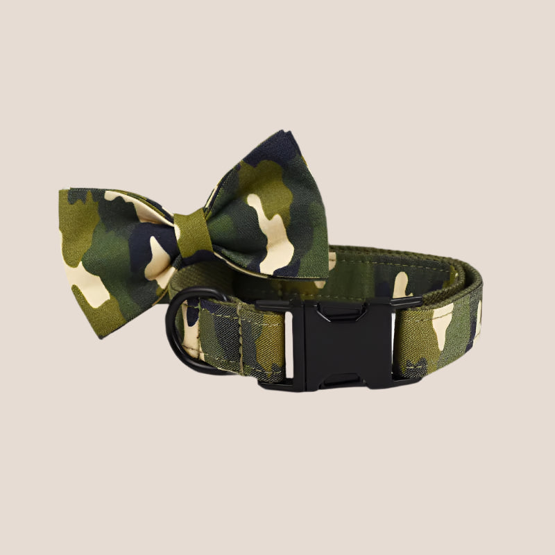 Camo Green Engraved Pet Set