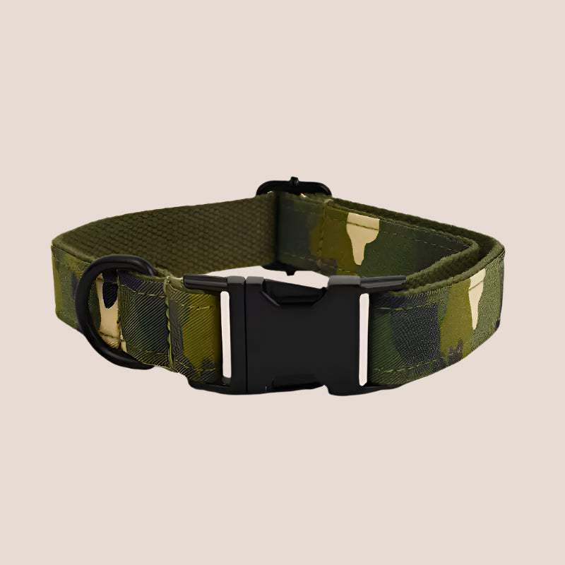 Camo Green Engraved Pet Set