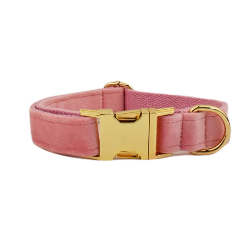PERSONALIZED COLLAR LEASH AND TIE SETS
