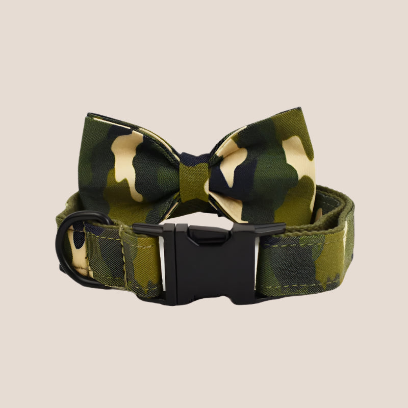 Camo Green Engraved Pet Set