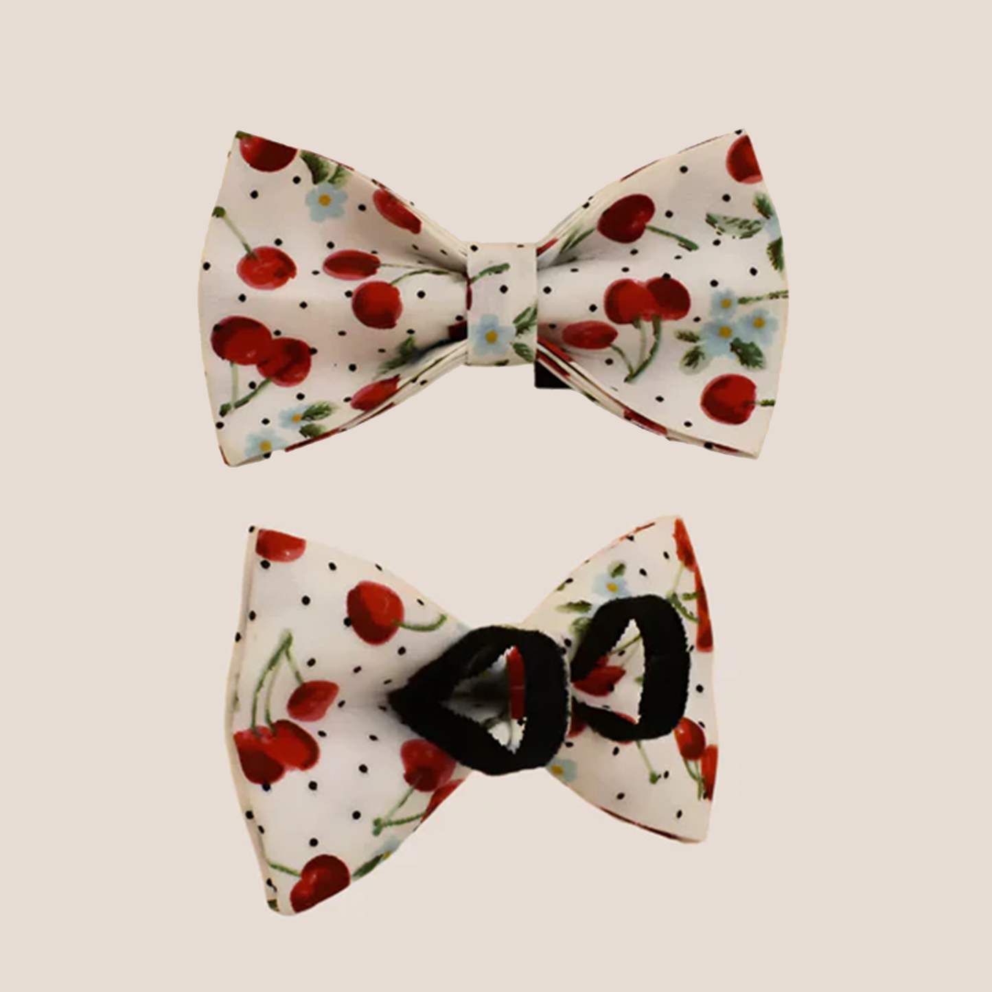Personalized Pet ID Collar, Harness Leash & Accessories Set Cherry