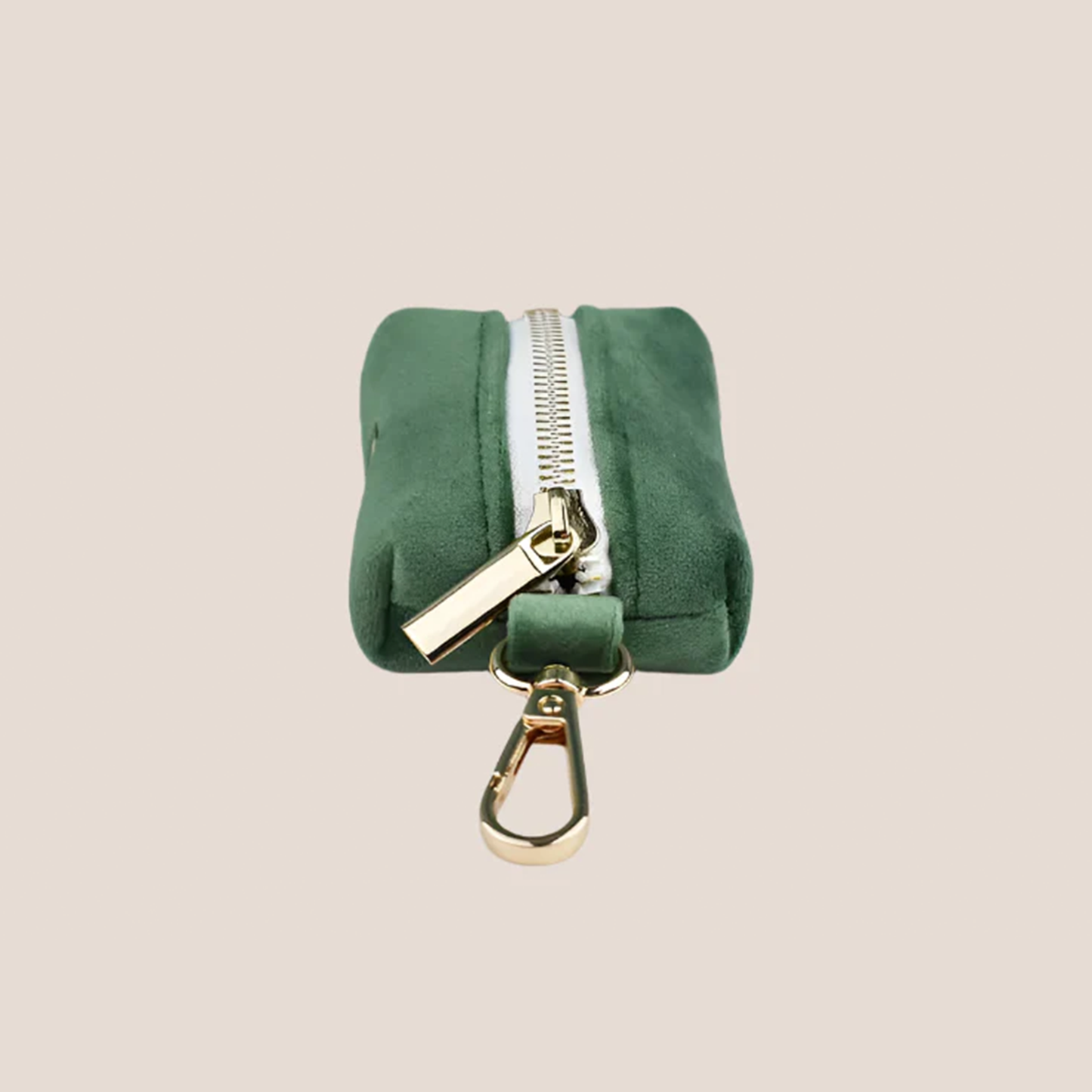 Forest Green Velvet Engraved Pet Set
