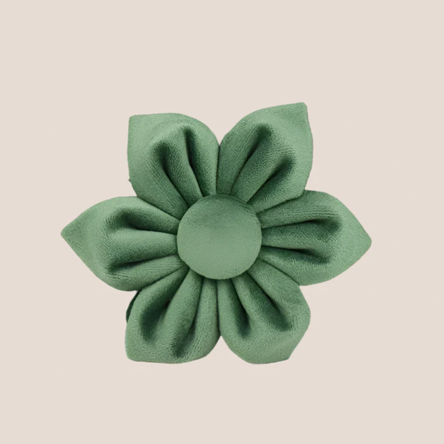 Forest Green Velvet Engraved Pet Set