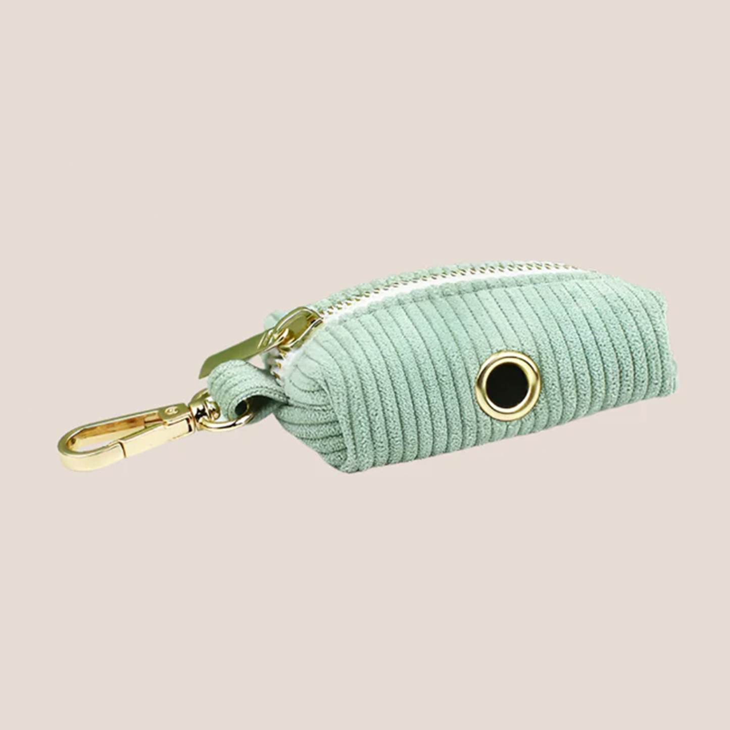 Green Corduroy Engraved Pet Set