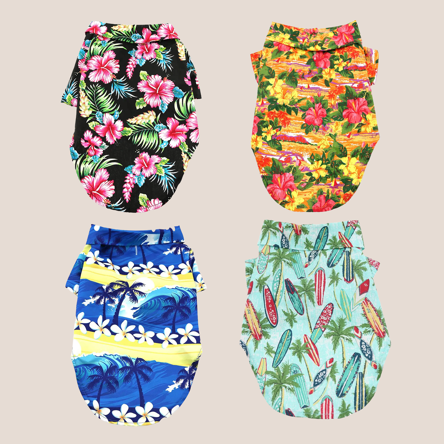 Collared Shirts - Hawaiian