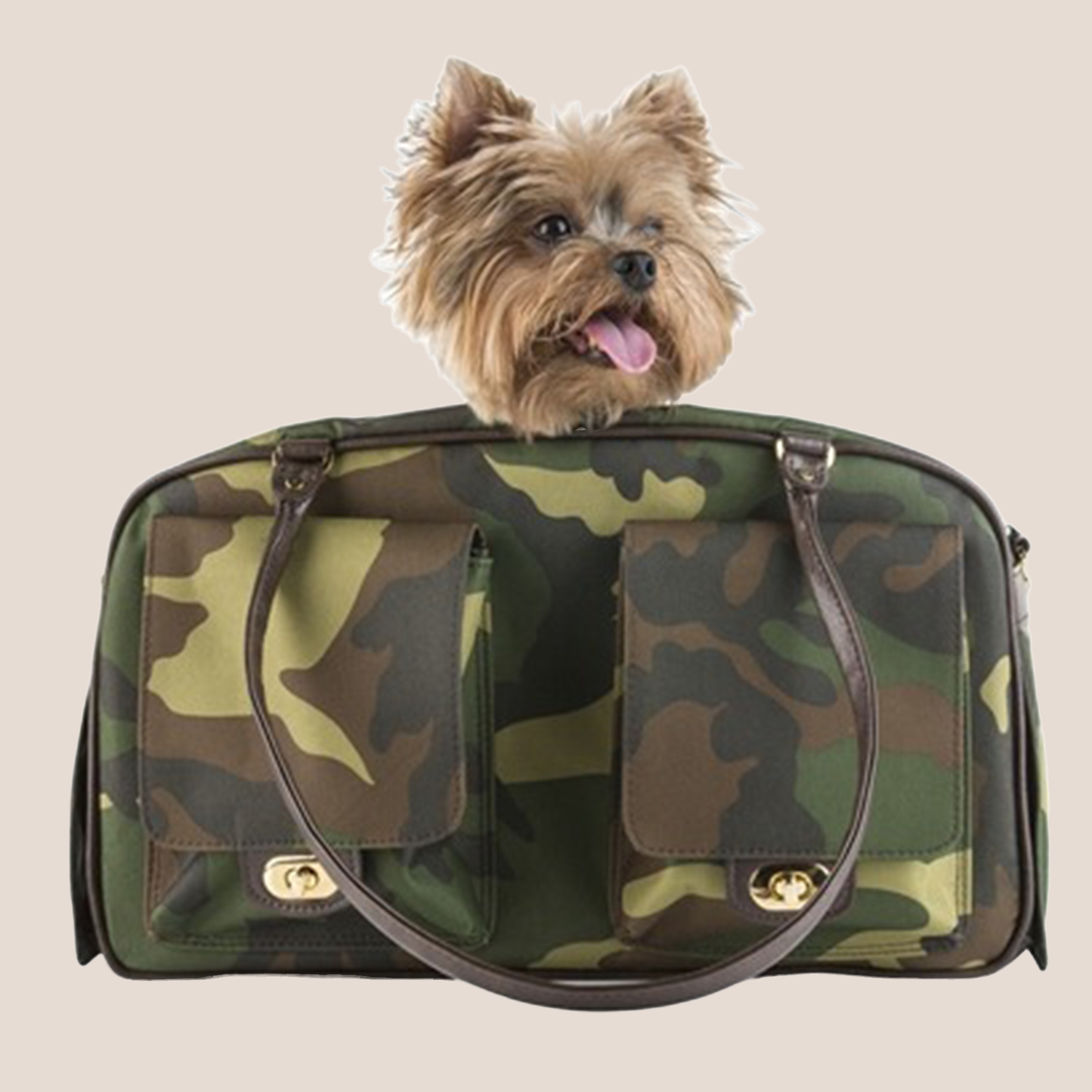 MARLEE 2 Collection - Designer Crossbody Dual Top Zip Pet Carriers