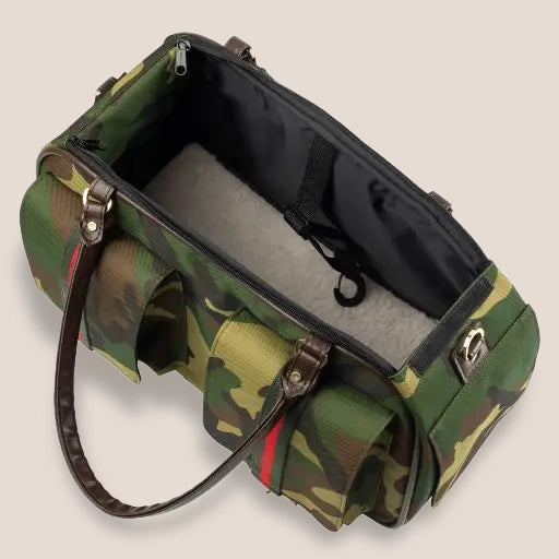 MARLEE 2 Collection - Designer Crossbody Dual Top Zip Pet Carriers