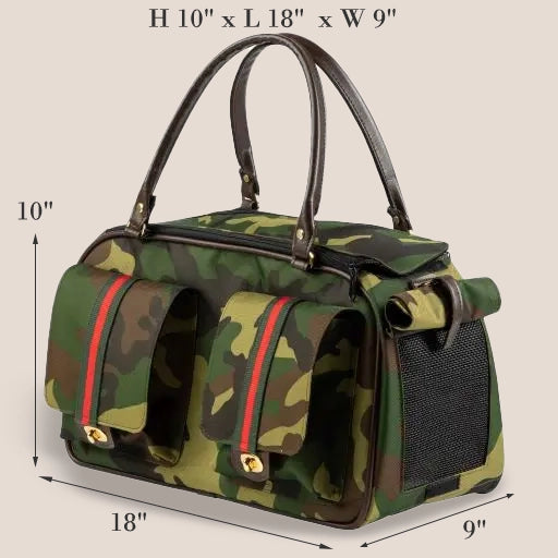 MARLEE 2 Collection - Designer Crossbody Dual Top Zip Pet Carriers