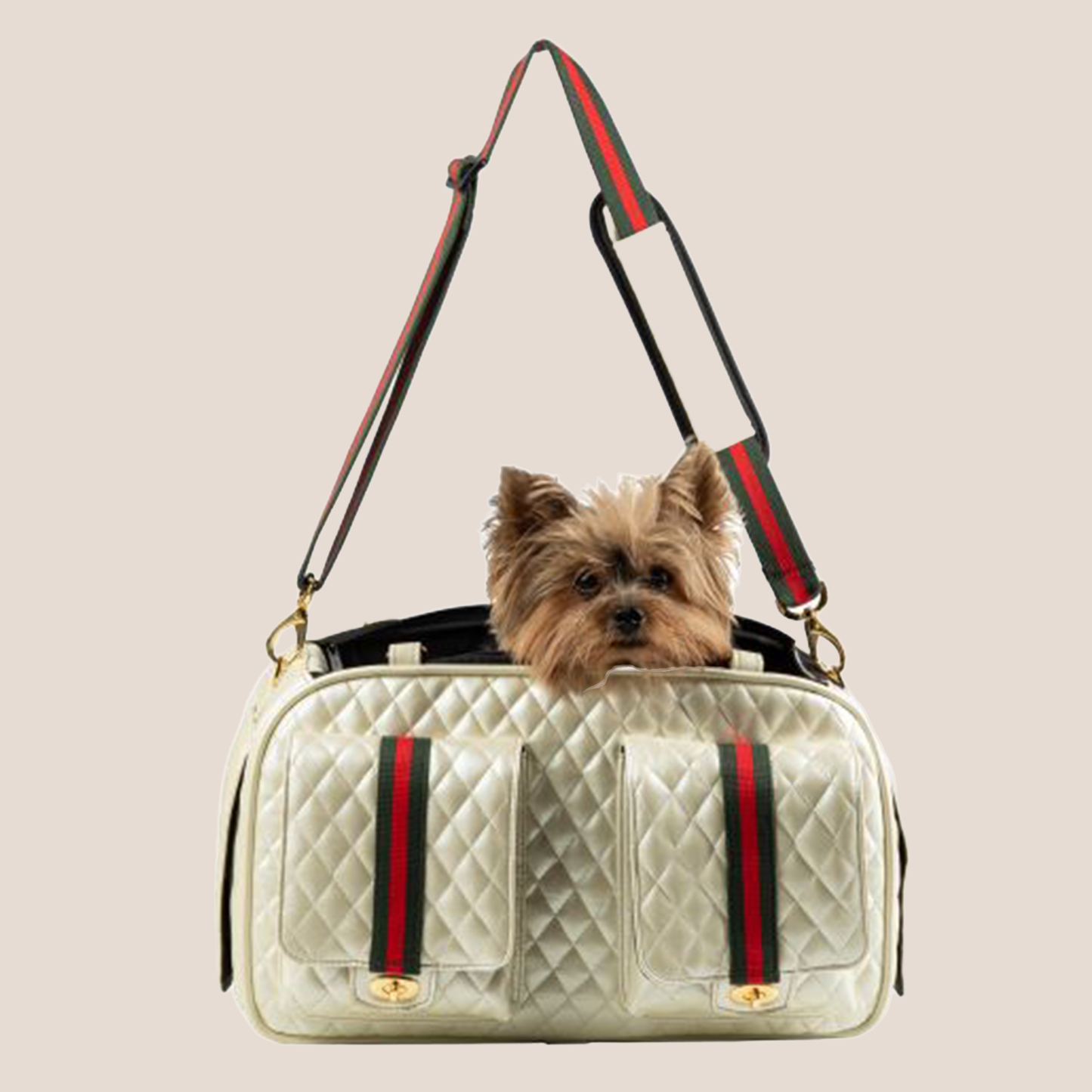 MARLEE 2 Collection - Designer Crossbody Dual Top Zip Pet Carriers