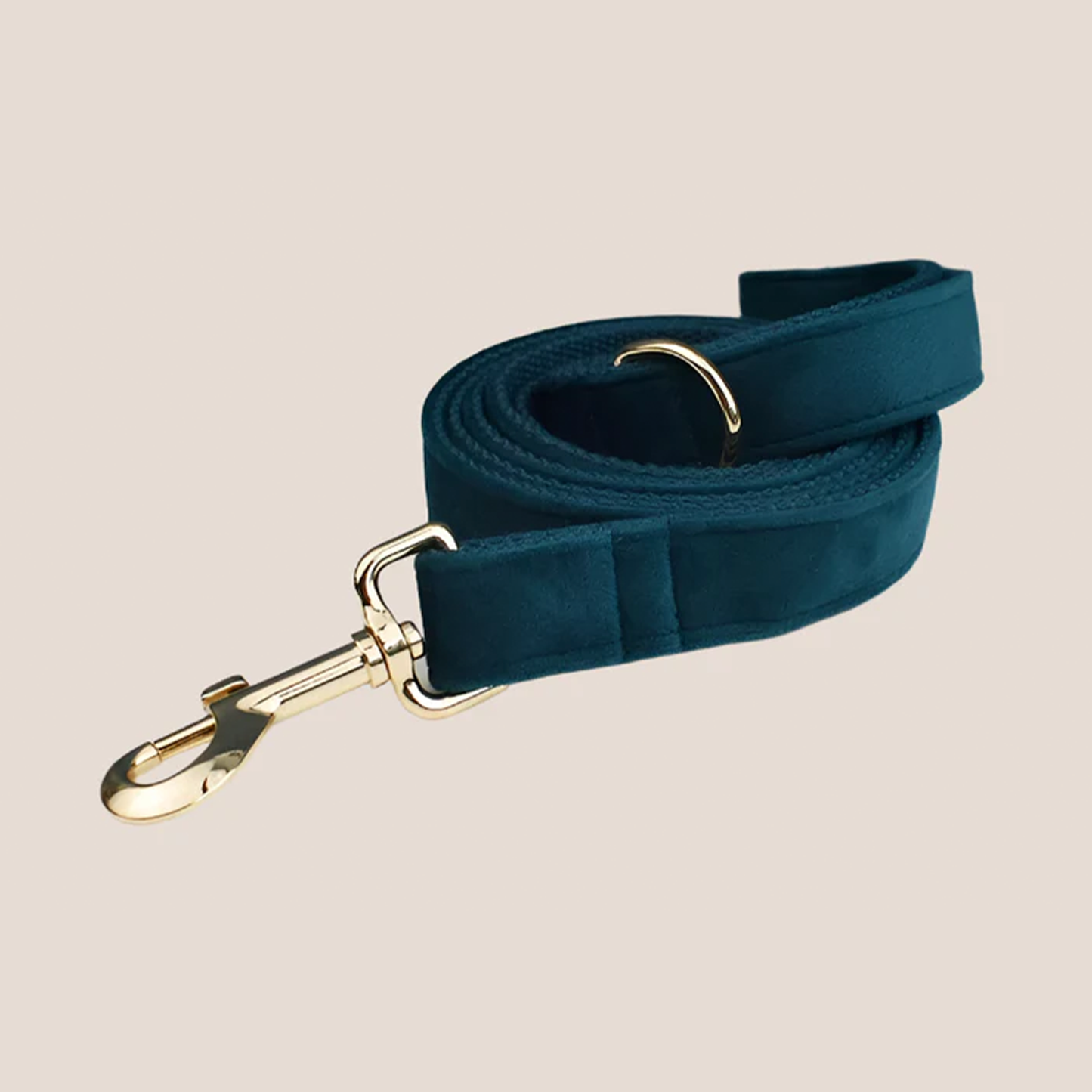 Ocean Blue Velvet Engraved Pet Set