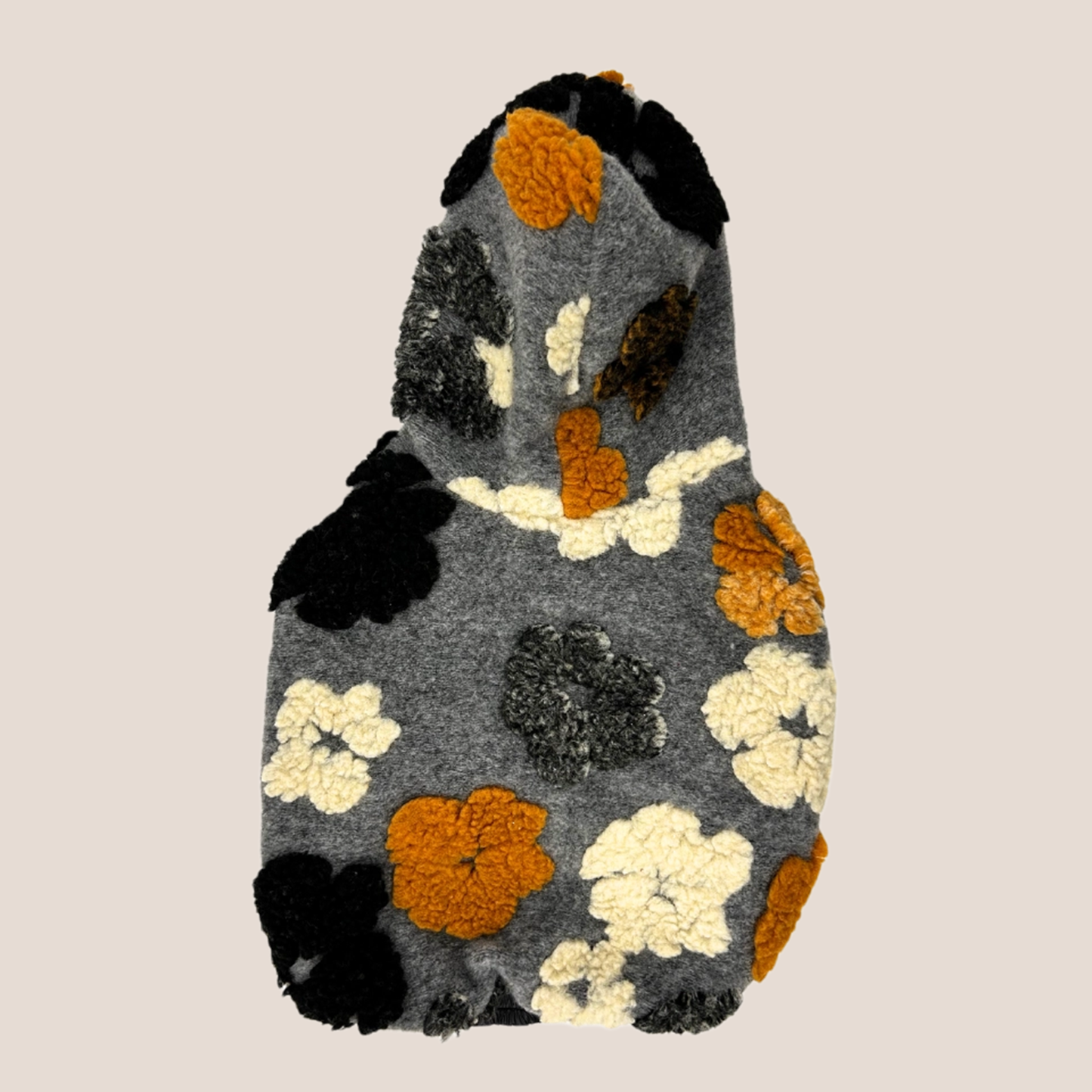 Reversible - Patent & Floral Teddy Puffer