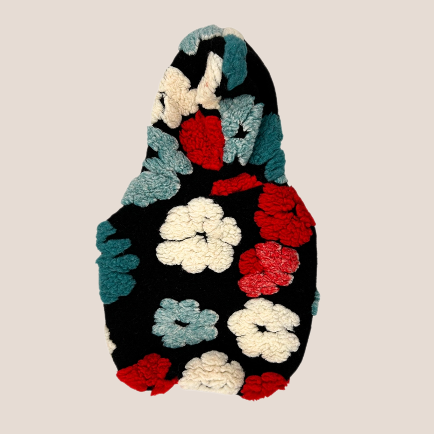 Reversible - Patent & Floral Teddy Puffer