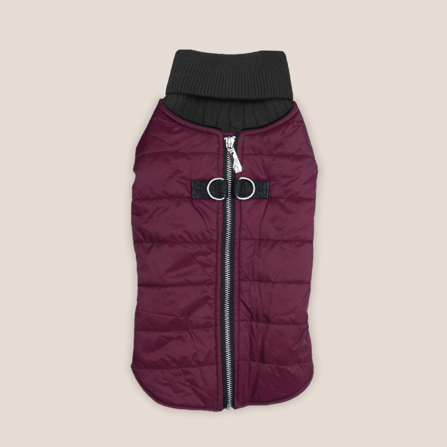 100% Brushed Cotton Cable Knit Sweater and Harness Vest Combo