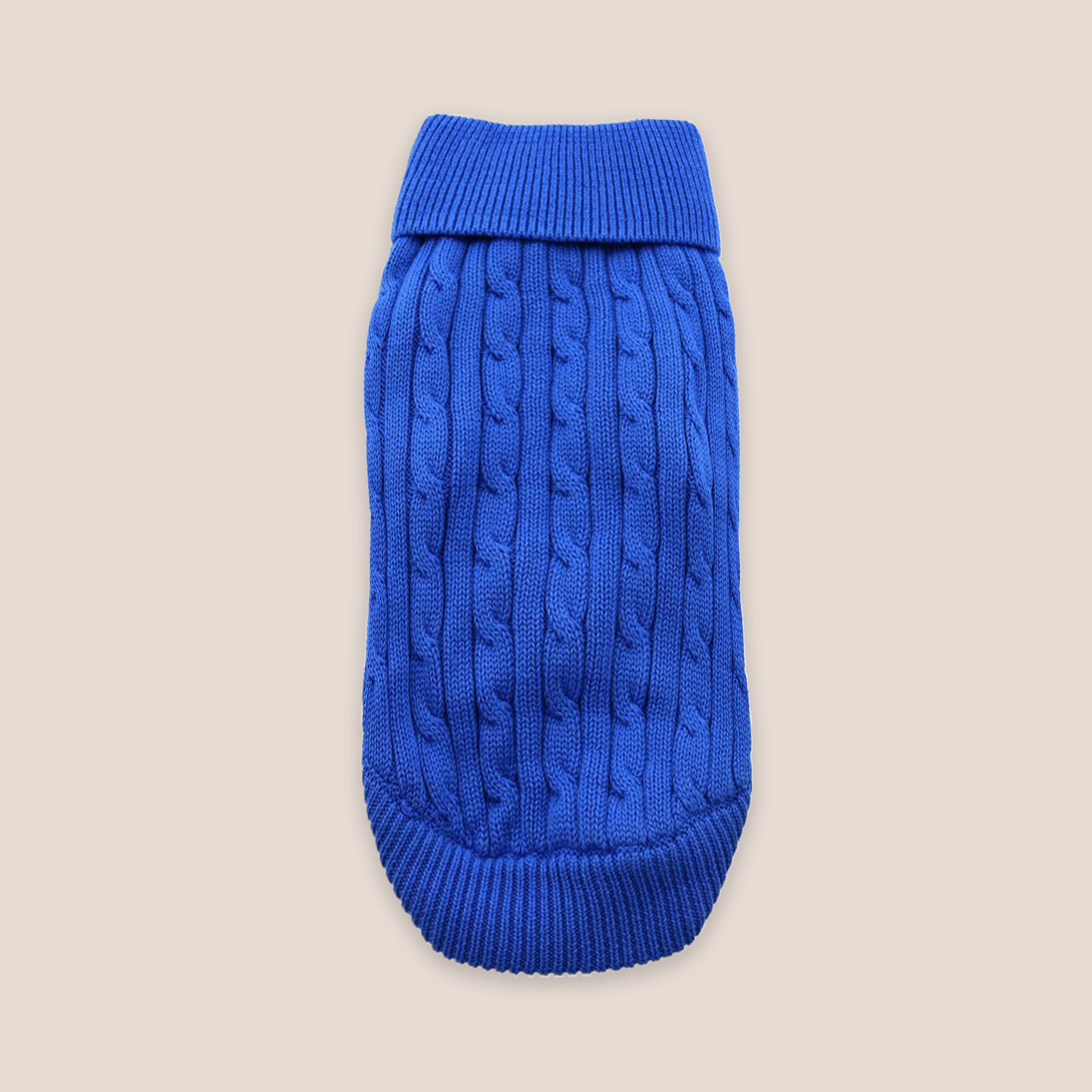 100% Brushed Cotton Cable Knit Sweater