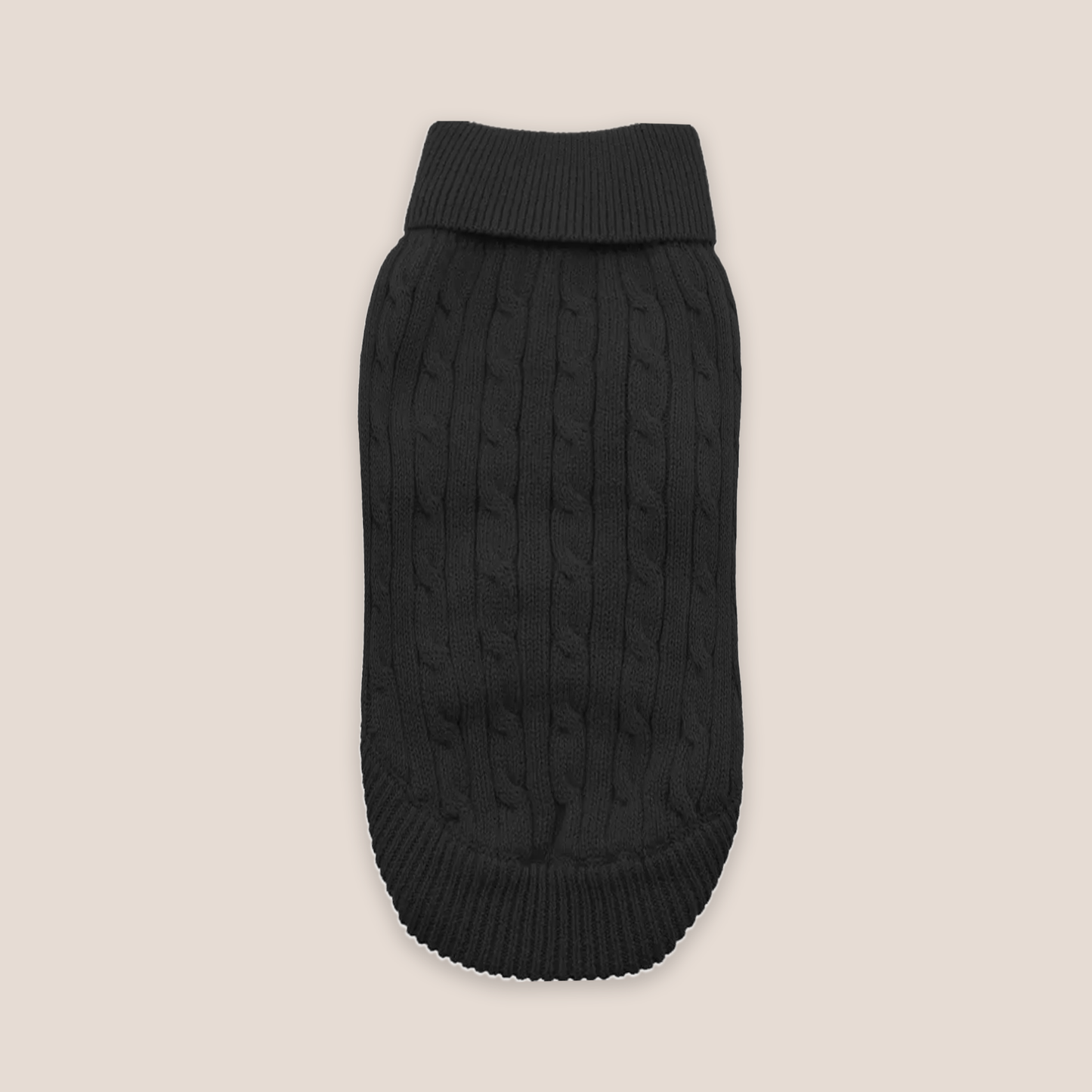 100% Brushed Cotton Cable Knit Sweater