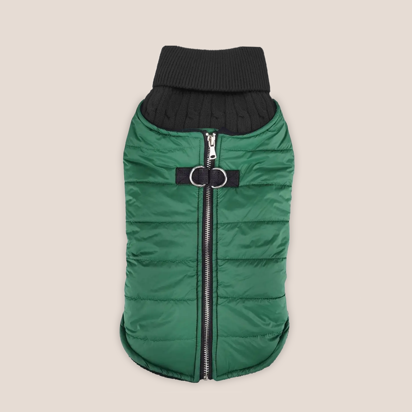 100% Brushed Cotton Cable Knit Sweater and Harness Vest Combo