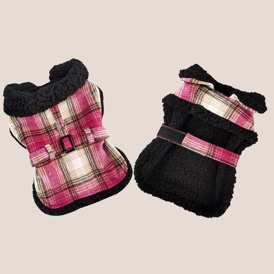 Plaid Luxury Sherpa Lined - Coat