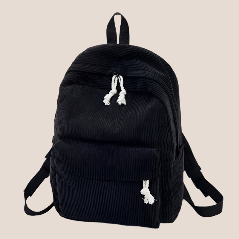 Personalized Embroidered Corduroy Backpack - Day Pack for Pets and Kids