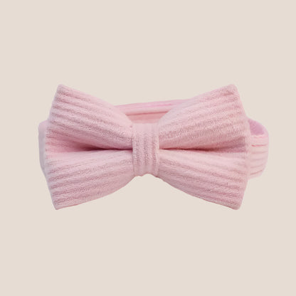 Personalized Pet ID Collar, Harness Leash & Accessories Set - Pink Corduroy