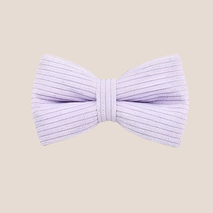 Personalized Pet ID Collar, Harness Leash & Accessories Set Lilac Corduroy