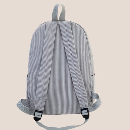 Personalized Embroidered Corduroy Backpack - Day Pack for Pets and Kids