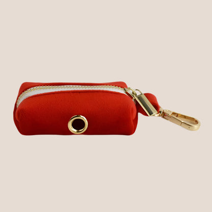 Red Velvet Engraved Pet Set