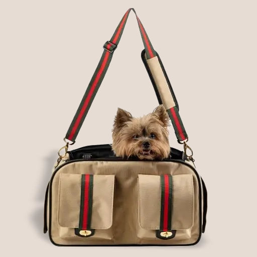 MARLEE 2 Collection - Designer Crossbody Dual Top Zip Pet Carriers